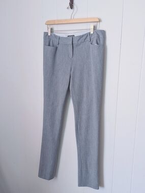 Light Heather Gray Columnist Pant By Express Size 6R